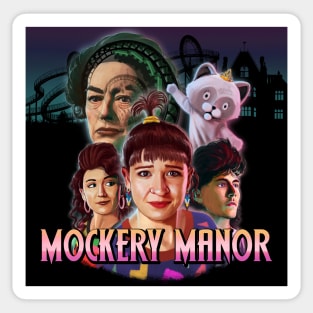 Mockery Manor Podcast Image Sticker